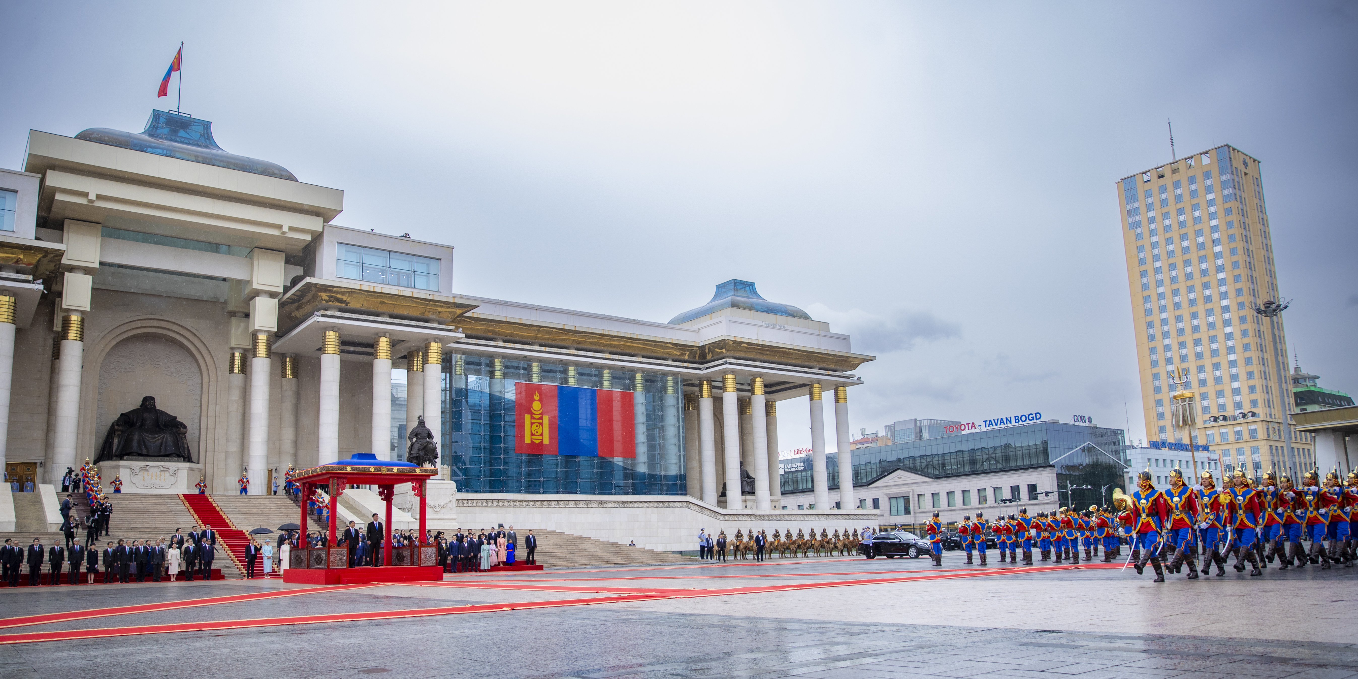 Juulchin team members at a corporate event