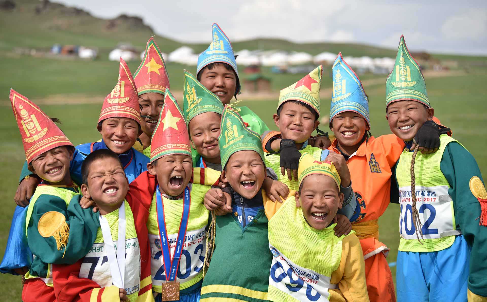 Joy at Naadam 